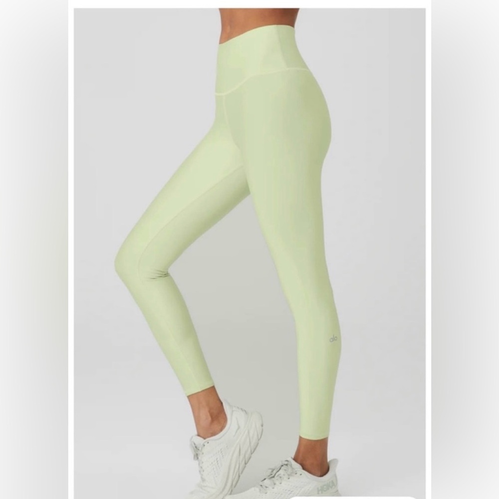 Alo Yoga Airlift High Waist Leggings Iced Green Tea